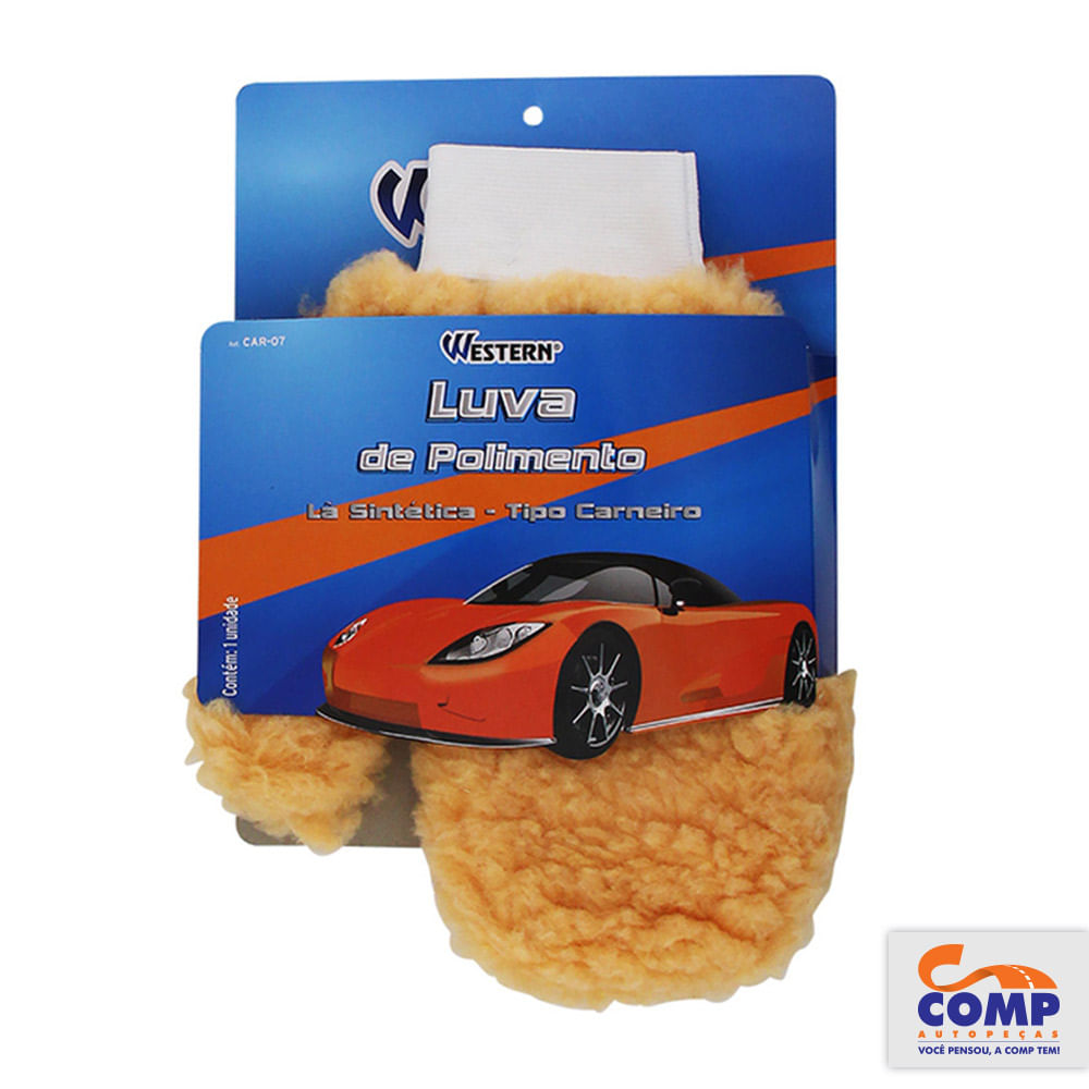 Luva Para Polimento Tipo Carneiro Western Car 07 Alta Eficiencia Material Sintetico Autopecascomp Luva Para Polimento Tipo Carneiro Western Car 07 Alta Eficiencia Material Sintetico Autopecascomp