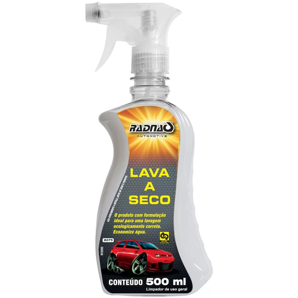 Lava Automotivo a Seco 500ml RADNAQ RQ8075 - autopecascomp