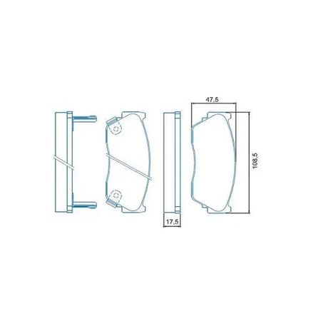 HQ2090A-Pastilha-Freio-NX-Sentra-Sunny-1991-1992-Jurid-HQJ-2090A-Sistema-Akebono-hqj2090A-comp-01