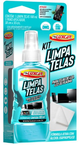 Kit Limpa Telas Luxcar 4780