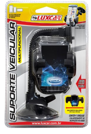 Suporte Veicular Para Celular Multifuncional Luxcar 9255