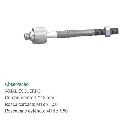 Viemar-680308-Barra-Axial-Esquerda-Sorento-2003-2004-2005-2006-2007-2008-2009-2010-comp-2