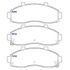 Pastilha-Freio-Dianteira-Bongo-Speed-Brake-SNA829-Sistema-Akebono-1999-1998-1997-comp-12