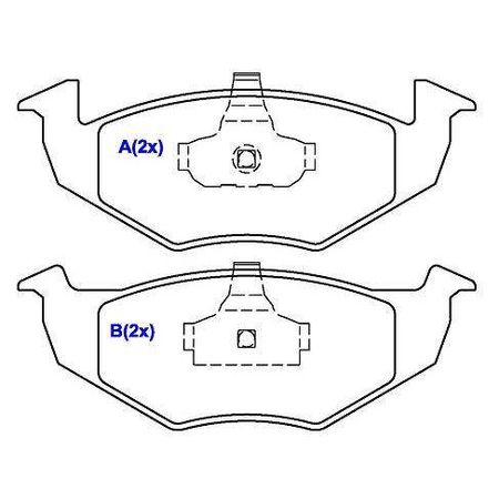 Pastilha-Freio-Dianteira-Fox-Gol-Polo-Voyage-Ferodo-HQF-2185C-sistema-Bosch-2018-2017-2016-comp-2