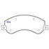 Pastilha-Freio-Dianteira-Transit-Van-Furgao-Amarok-Ferodo-HQF-2261C-sistema-Bosch-2018-2017-comp-2