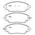 Pastilha-Freio-Dianteira-Cobalt-Sonic-Spin-Ferodo-HQF-2299AC-sistema-Teves-KDAC-hqf2299AC-comp-2