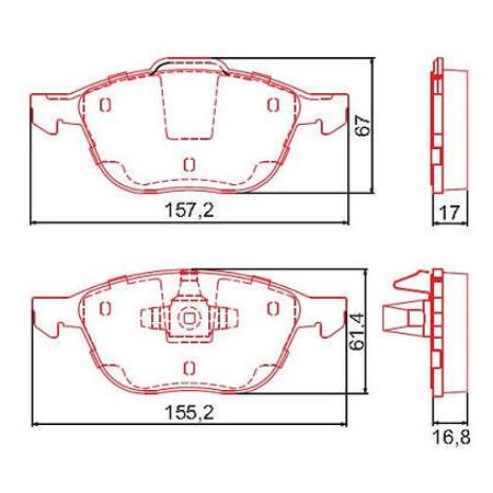 Pastilha-Freio-Dianteira-Ecosport-Focus-Ferodo-HQF-3011PAC-sistema-Teves-TRW-hqf3011Pac-2018-comp-2