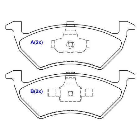 Pastilha-Freio-Dianteira-Up-Ferodo-HQF-2320C-sistema-Teves-hqf2320c-2014-2015-2016-comp-2