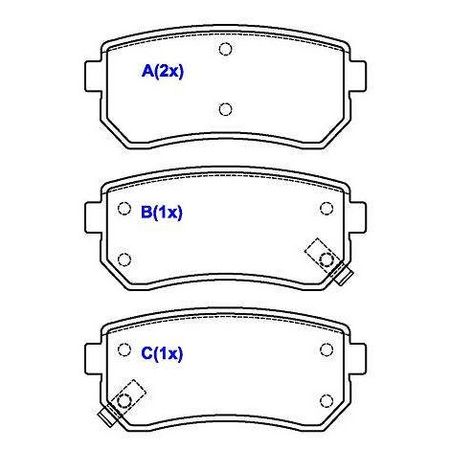 Pastilha-Freio-Traseira-Elantra-i30-ix35-Cerato-Rio-Ferodo-HQF-2311AC-sistema-Mando-hqf2311ac-comp-2