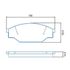 HQ2061-7892505430054-Pastilha-Freio-Dianteira-Hi-Ace-Hilux-Space-Cruiser-Topic-Jurid-HQJ-2061-comp-2