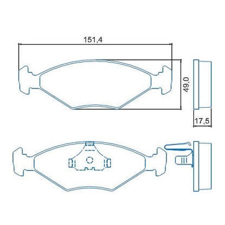 HQ2154-7892505453039-Pastilha-Freio-Corolla-2014-2015-2016-2017-Jurid-HQJ-2325A-sistema-comp-2