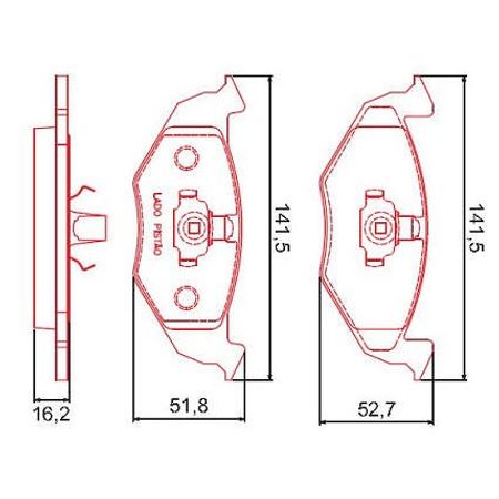 HQ2185-7892505453411-Pastilha-Freio-Dianteiro-Volkswagen-Fox-Gol-Geracao-V-Novo-Polo-Voyage-Jurid-1