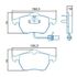 HQ2253A-7892505454111-Pastilha-Freio-Dianteira-A4-A5-A6-S4-S6-TT-Beetle-Jetta-Passat-Jurid-comp-01