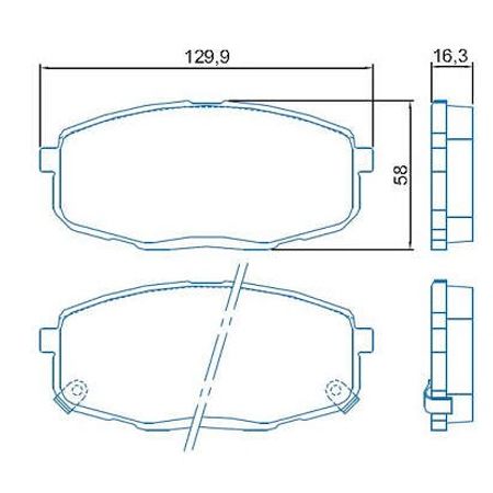 HQ2280A-Pastilha-Freio-Dianteira-I30-Jurid-HQJ-2264A-sistema-Mando-hqj2264a-2016-2015-comp-3