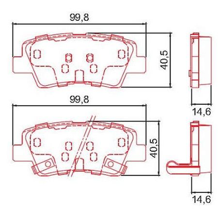 HQ2313A-7892505455187-Pastilha-Freio-Traseira-Azera-Elantra-i30-Cerato-Soul-Jurid-HQJ-2313A-comp-22