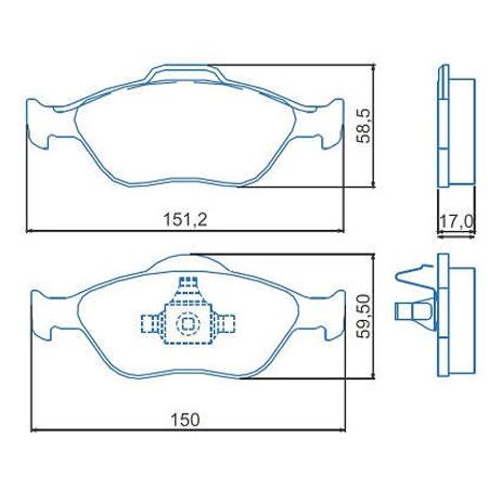 HQ3009PA-7892505454869-Pastilha-Freio-Dianteira-Ecosport-Fiesta-Jurid-HQJ-3009PA-Teves-comp-01