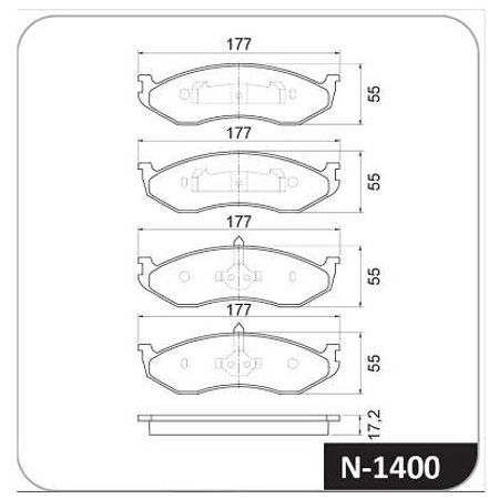 7892679062037-Pastilha-Freio-Dianteira-Cherokke-Wrangler-Carnival-Troller-Cobreq-N1400-2020-comp-2