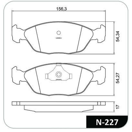 Pastilha-Freio-Dianteira-Galaxy-Royale-Versailles-Gol-Parati-Santana-Quantum-Saveiro-Comp-2