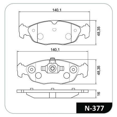 N377-7892679064079-N-377-Pastilha-Freio-Dianteiro-Chevrolet-Celta-Montana-Prisma-Corsa-Classic-1