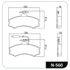 7892679061801-Pastilha-Freio-Dianteira-Ducato-MB130-Cobreq-N560-Girling-1993-1992-1991-1990-comp-2