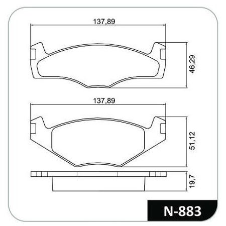 7892679060651-Pastilha-Freio-Dianteira-Cordoba-Ibiza-Inca-Toledo-Polo-Caddy-Golf-Cobreq-N883-comp-2