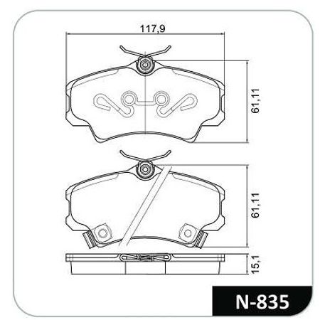 7892679061696-Pastilha-Freio-Dianteira-Civic-New-Civic-Cobreq-N835-2020-2019-2018-2017-2016-comp-2