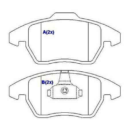 Pastilha-Freio-Dianteira-C4-Ds4-Ds5-307-308-3008-5008-Rcz-Speed-Brake-SNA1151-Sistema-Teves-comp-1