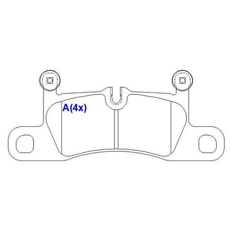 Pastilha-Freio-Dianteira-Touareg-Cayenne-Speed-Brake-SNA795-2018-2017-2016-2015-2014-2013-comp-1