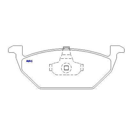 Pastilha-Freio-Dianteira-CrossFox-Fox-Golf-Polo-Speed-Brake-SNA263-Sistema-Teves-2019-2018-comp-1