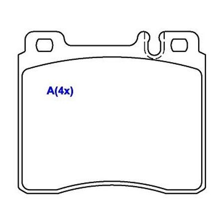 Pastilha-freio-dianteira-Mercedes-Classe-S-c140-w140-1999-1998-1997-1996-1995-1994-1993-SYL-Comp-012