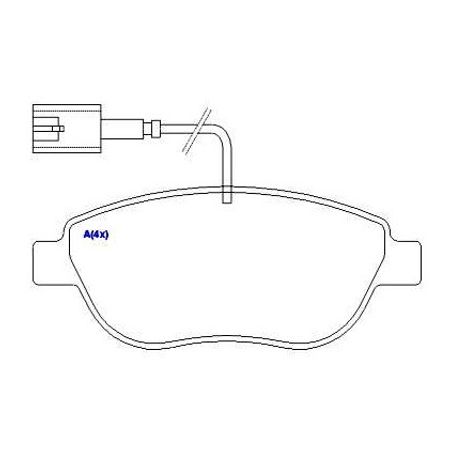 Pastilha-Freio-Dianteira-Stilo-500-Bravo-Speed-Brake-SNA528-Sistema-Bosch-2017-2016-2015-2014-comp-1