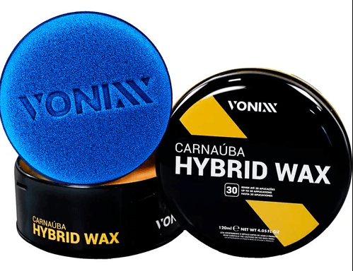 Carnaúba Hybrid Wax Vonixx 120ml Cera Híbrida Premium com Brilho e Proteção Duradoura