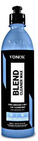 Cera Limpadora 3 em 1 Blend Cleaner Wax Vonixx 500ml – Limpeza, Brilho e Proteção Automotiva