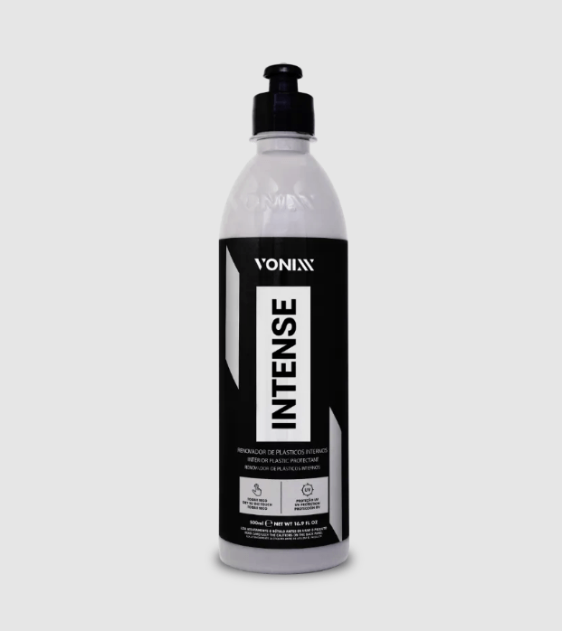 Intense 240ML Vonixx proteção e brilho de alta performance para pintura automotiva